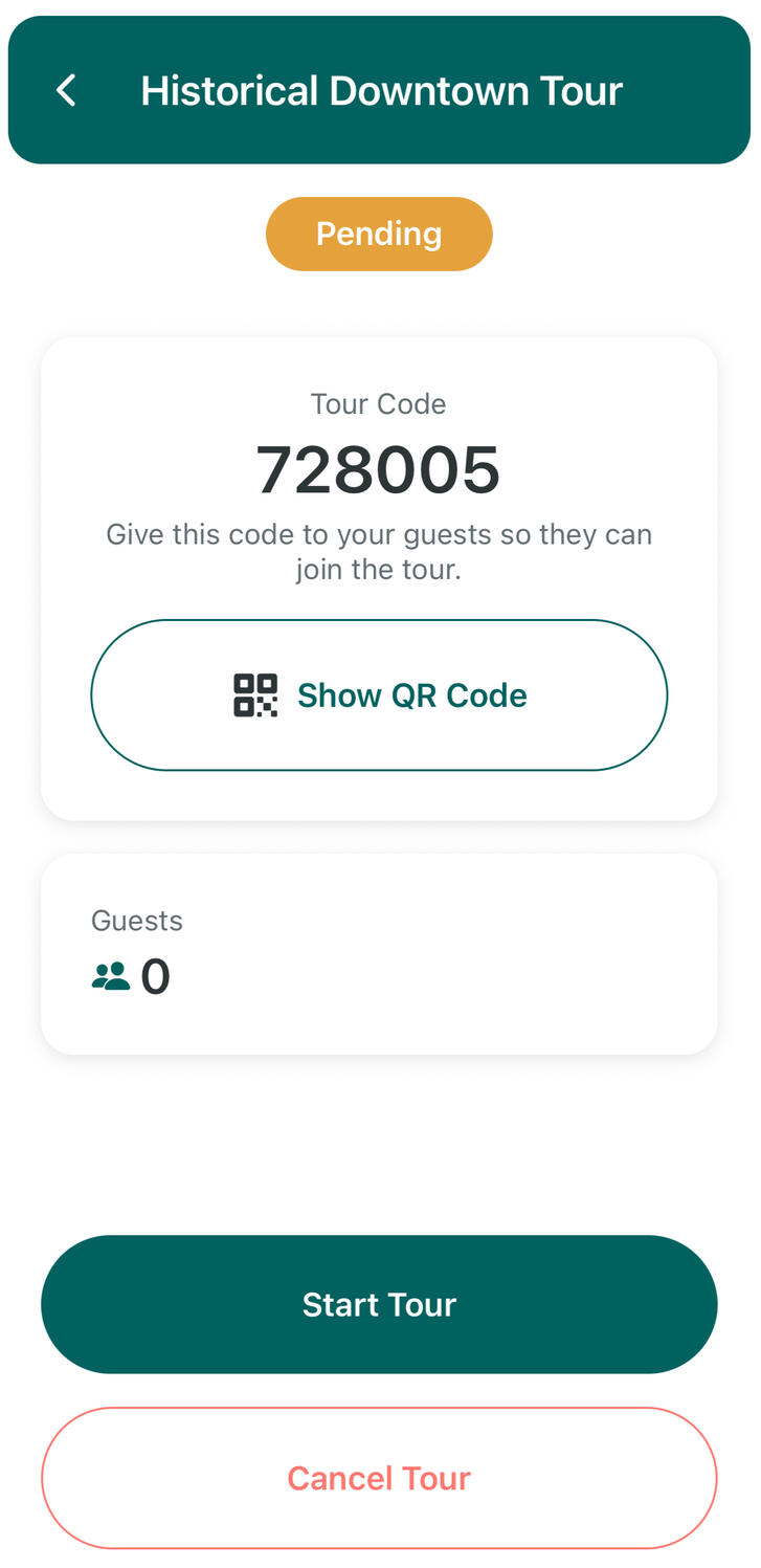 Start Tour Start your tour