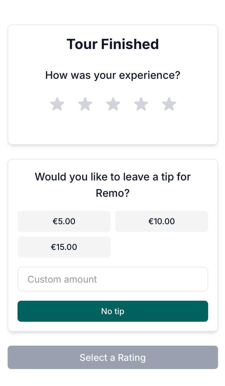 Start Tour Start your tour